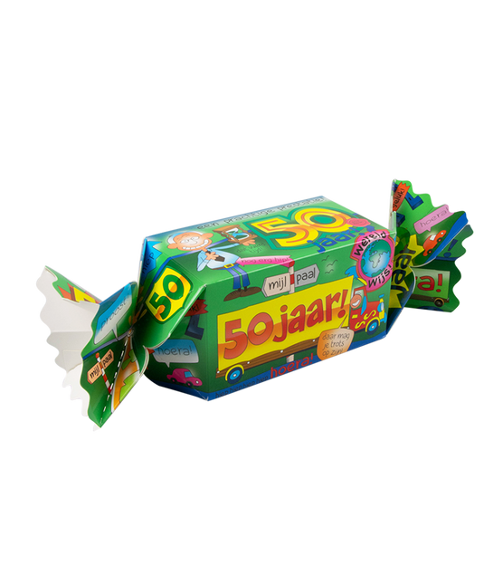 Caja regalo 50 Años Hombre 26cm