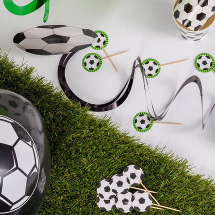 Decoración colgante de fútbol