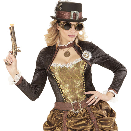 Hebilla Steampunk para Sombrero