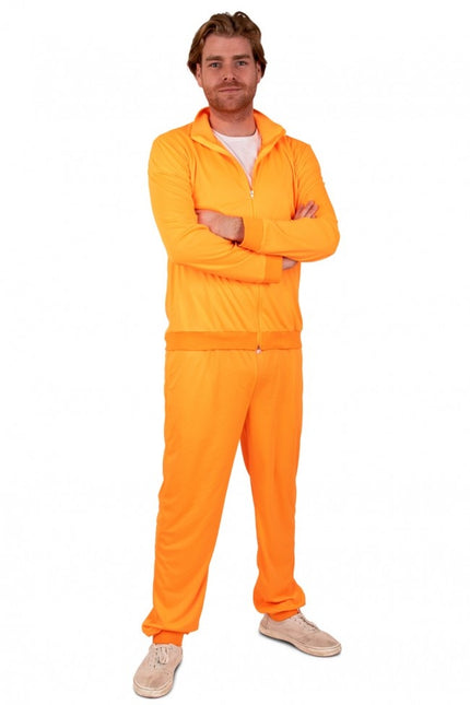 Chándal Hombre Naranja Neón