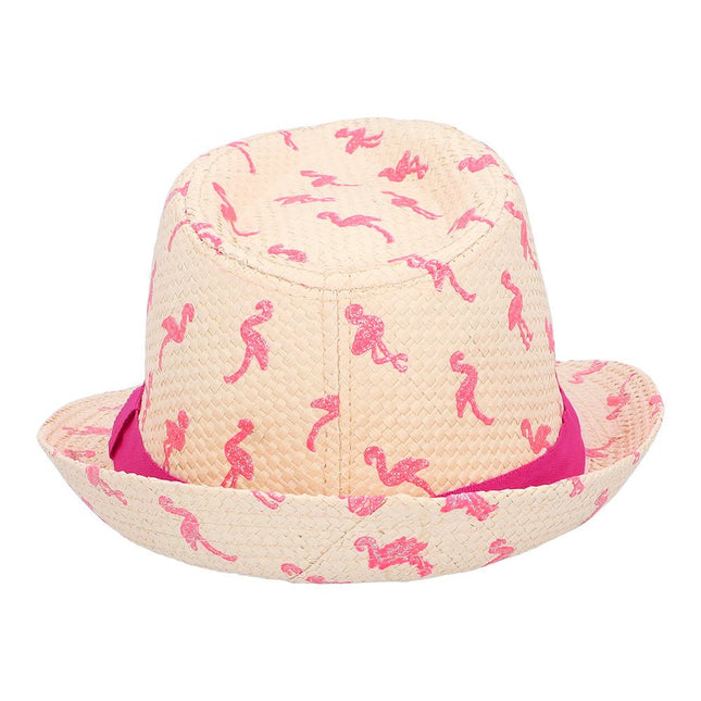 Flamingo Hoed Glitter van Boland koop je bij Partywinkel