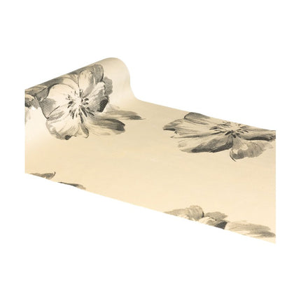 Traves de Mesa Floral Beige 3m