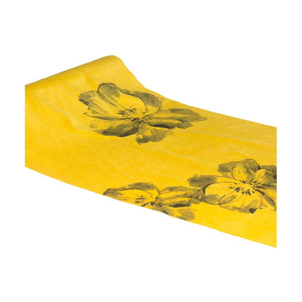 Camino de Mesa Floral Amarillo 3m