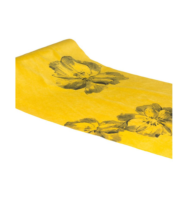 Camino de Mesa Floral Amarillo 3m
