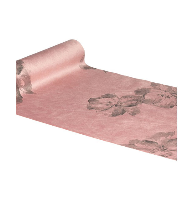 Camino de Mesa Floral Rosa 3m