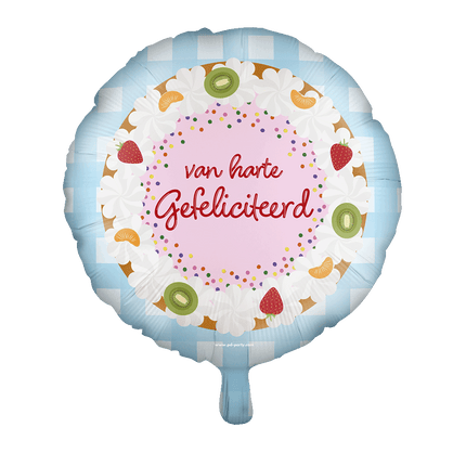 Globo de aluminio - Felicidades 2