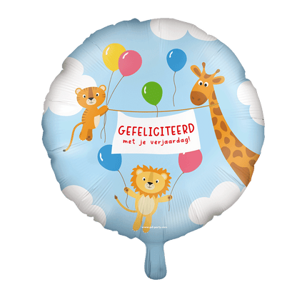 Globo de aluminio - Felicidades niños