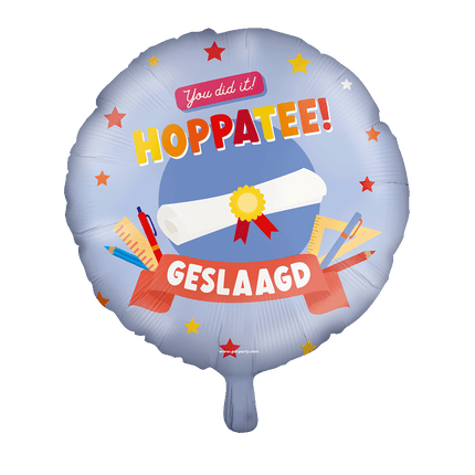 Globo de papel de aluminio - ¡Pasado hoppatee!