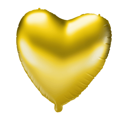 Globo de foil - Corazón dorado