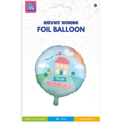 Globo de aluminio - Nuevo hogar