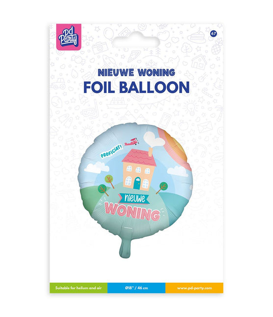 Globo de aluminio - Nuevo hogar