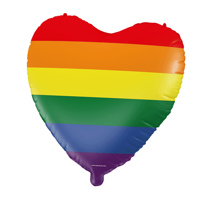 Globo de aluminio - Arco iris