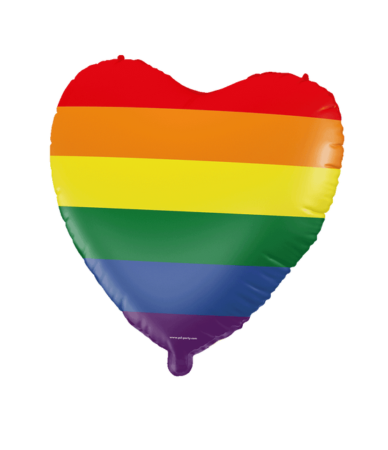 Globo de aluminio - Arco iris