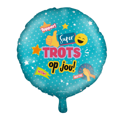 Globo de Helio Orgulloso de Ti 46cm