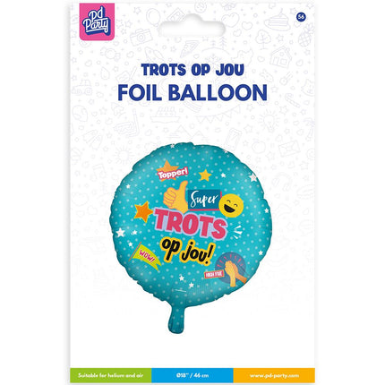 Globo de Helio Orgulloso de Ti 46cm