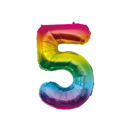 Globo 86cm 5 Arco Iris