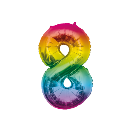 Globo 86cm 8 Arco Iris