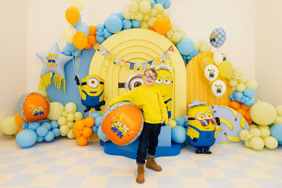 Folie Ballon Minions 75cm Leeg van Partydeco koop je bij Partywinkel