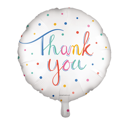 Folie ballon - Thank you van Paper Dreams koop je bij Partywinkel