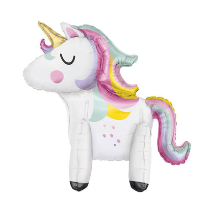 Folie Ballon Unicorn 76cm leeg van Unique koop je bij Partywinkel