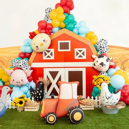 Folieballon Kip, 51x59 cm, mix van Partydeco koop je bij Partywinkel