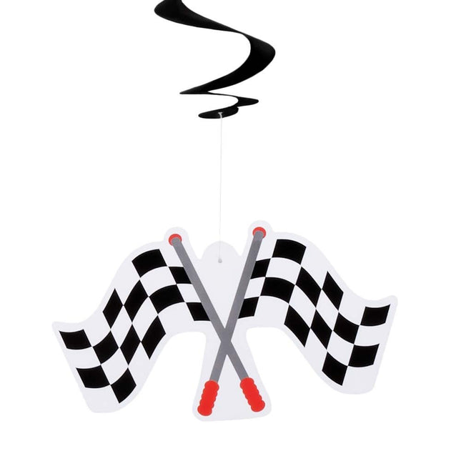 Formule 1 Hangdecoratie Race 85cm 3st van Boland koop je bij Partywinkel
