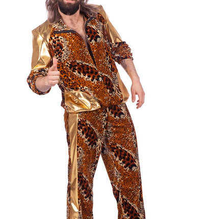 Fout Trainingspak Panter Heren van Wilbers & Wilbers koop je bij Partywinkel