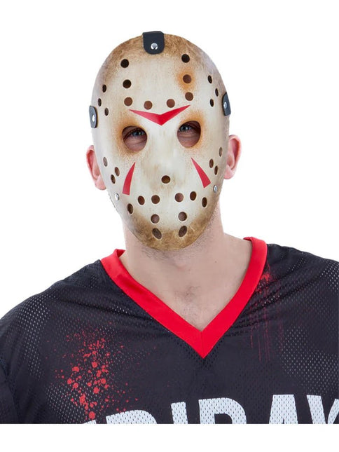 Friday the 13th Jason Voorhees Masker van Smiffys koop je bij Partywinkel