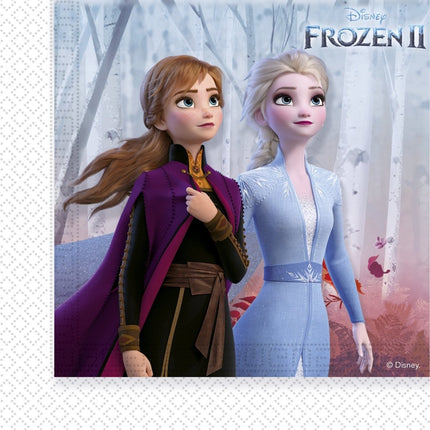 Frozen 2 Servetten 33cm 20st van Procos koop je bij Partywinkel