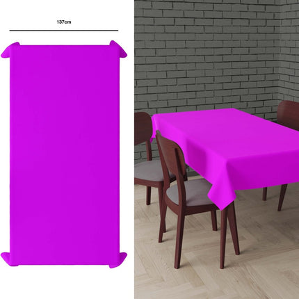 Fuchsia Tafelkleed 2,74m van Fiestas Guirca koop je bij Partywinkel