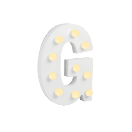 G Licht Letter 16,5cm van Paper Dreams koop je bij Partywinkel
