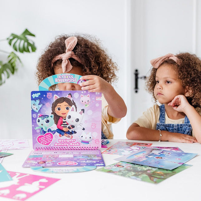 Gabby'S Dollhouse Knutsel Boek 3 delig - Partywinkel - 8714274420359