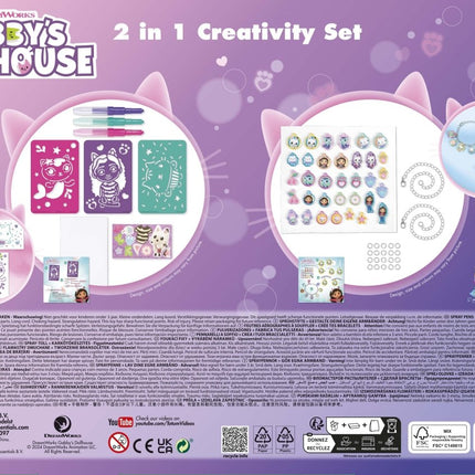 Gabby'S Dollhouse Knutselset 2 delig - Partywinkel - 8714274420397