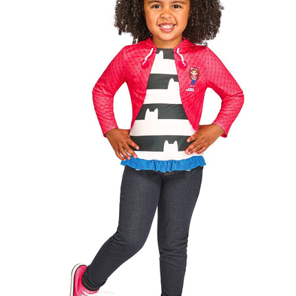 Disfraz de Gabby de casa de muñecas con top y diadema Niñas