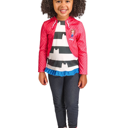 Disfraz de Gabby de casa de muñecas con top y diadema Niñas