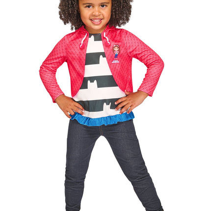 Disfraz de Gabby de casa de muñecas con top y diadema Niñas