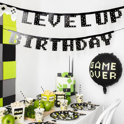 Gaming Party Helium Ballon Leeg 35cm van Partydeco koop je bij Partywinkel