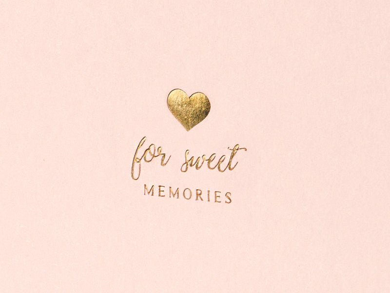 Gastenboek Sweet Memories 20,5cm van Partydeco koop je bij Partywinkel
