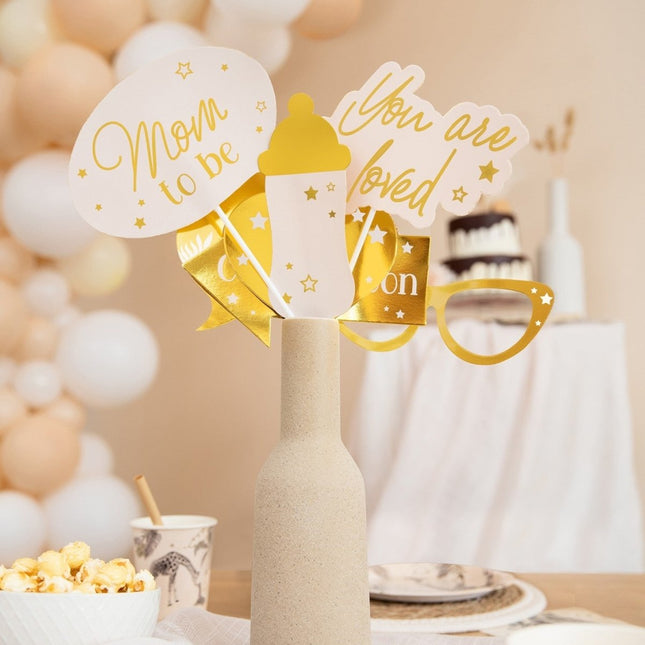Geboorte Bekers Safari 250ml 8st van Haza Witbaard koop je bij Partywinkel