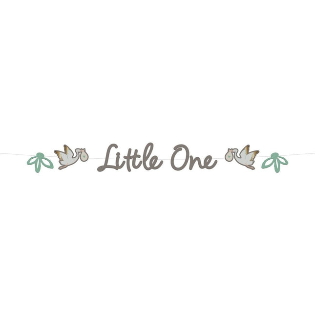 Geboorte Letterslinger Little One 2m van Folat koop je bij Partywinkel