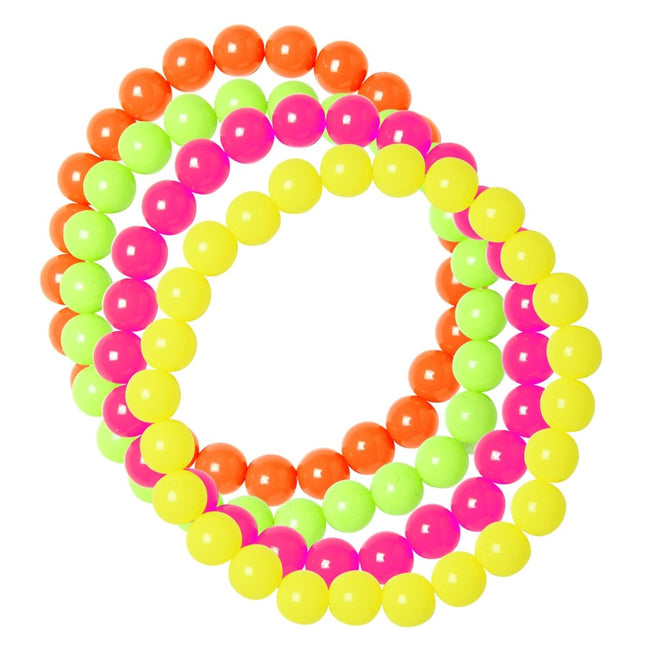 Gekleurde Armband 4st van Widmann koop je bij Partywinkel