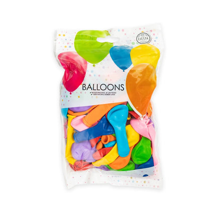 Gekleurde Ballonnen 13cm 100st van WeFiesta koop je bij Partywinkel