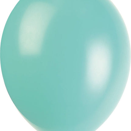 Gekleurde Ballonnen Pastel Glans 30cm 10st van Unique koop je bij Partywinkel