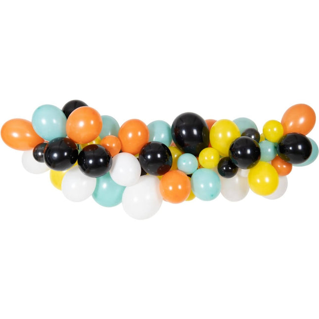 Gekleurde Ballonnenboog Dino van Folat koop je bij Partywinkel