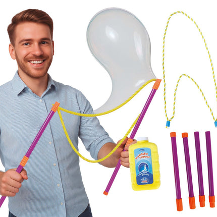 Gekleurde Bellenblaas Stok 6 delig van Fiestas Guirca koop je bij Partywinkel