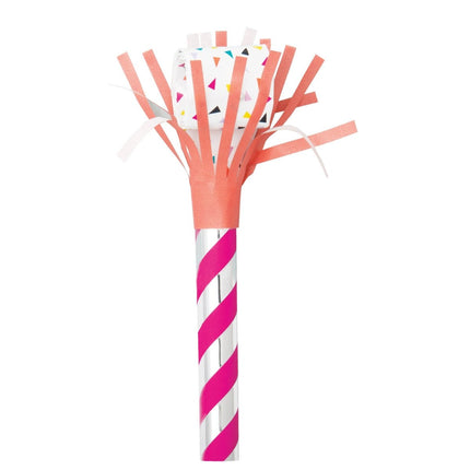 Gekleurde Feesttoeters 6st van Unique koop je bij Partywinkel