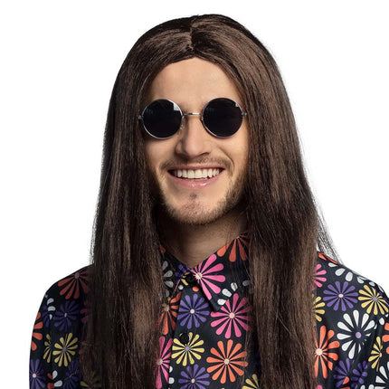 Gekleurde Hippie Bril 3st van Boland koop je bij Partywinkel