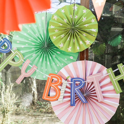 Gekleurde Honeycombs Eco 3st van Folat koop je bij Partywinkel