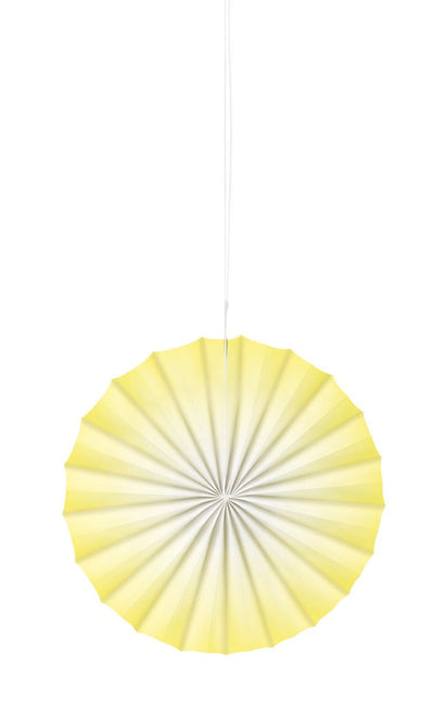 Gekleurde Papieren Waaiers 3st van Unique koop je bij Partywinkel