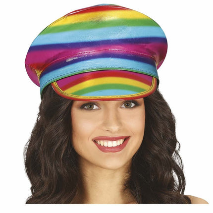 Gekleurde Pet van Fiestas Guirca koop je bij Partywinkel